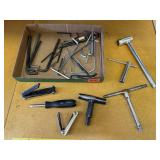 Allen wrenches, hand tools