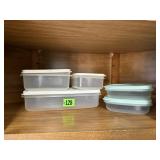 Rubbermaid, assorted storage containers
