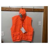 NWT Remington safety orange hunting vest,