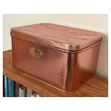 Copper bread box, Palm Reading book, contents