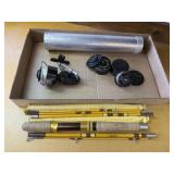 Mini Ferrules folding fishing pole, reels
