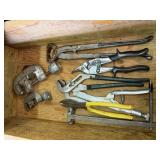 Hand tools, pipe cutters, channel locks
