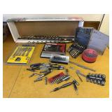 Assorted drill bits