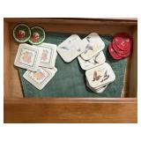 Placemats, assorted coasters
