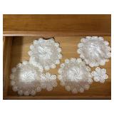 Crocheted doilies (6)
