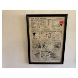 The Duck Hunter framed cartoon by Dean Gaunt