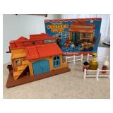 Fisher Price Western Town play set
