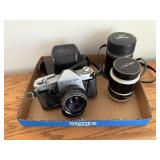 TLS Singlex 35 mm film camera, Lentar lenses