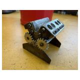 Miniature engine block model