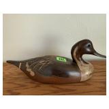 Duck wood carving