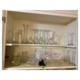 Shelves of floral vases (2)