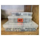 Hardware organizers (4), contents included