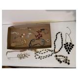 Costume, beaded jewelry, necklaces, earrings