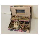 Costume jewelry, earrings, pins