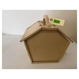 Vintage wooden sewing box