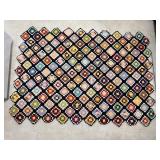 Granny Square afghan