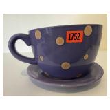 Cup & saucer flower pot