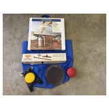 Wood finishing strainer stand, wall paper cutter,