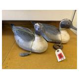 Pair of duck decoys
