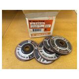 Case of Walter steel grinding wheels