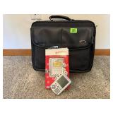 Computer bag, electronic games