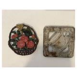 Cast iron, metal trivets