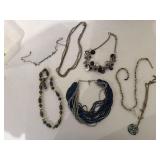 Beaded, costume jewelry, necklaces