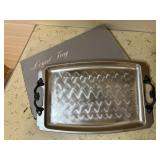 Royal silver tray
