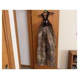 Columbia camouflaged insulated bibs