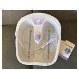 Homedics Bubble Bliss massaging foot spa