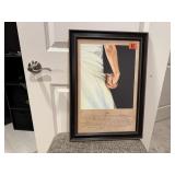 'I Do' framed picture