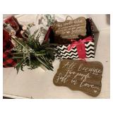 Love, party signs, floral