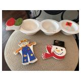 Happy Everything dish, holiday accessories