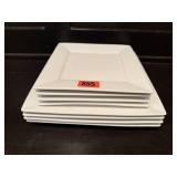 Threshold square plates