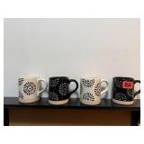 Mudpie pottery mugs (4)
