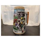 1990 Budweiser football Sports Series beer stein