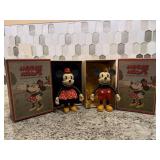 Mickey, Minnie Mouse action figures