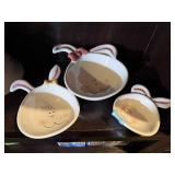 Bunny dishes (3)