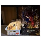 Balloon weights, gift basket supplies, wrapping