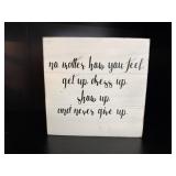 Positive affirmation sign