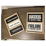 Positive Affirmation signs (2)