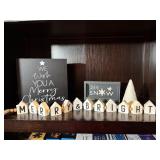 Black & white Christmas decorations