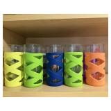 Multi colored silicone wrapped glasses (16)