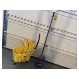 Commercial mop bucket, mop