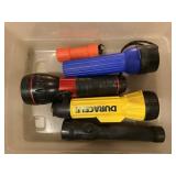 Assorted flashlights