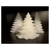 Wax battery operated trees (3)