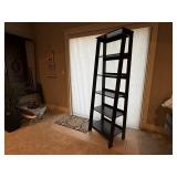 Tiered bookcase, no contents included