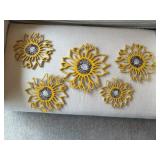Sunflower wall flowers (5)