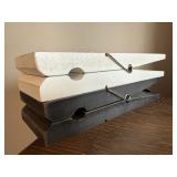 Oversized clothespin wall clips (2)