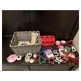 Basket of cookie cutters
